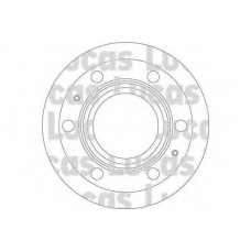 DF2648 TRW Тормозной диск