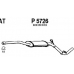 P5726 FENNO Средний глушитель выхлопных газов