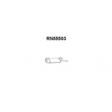 RN55503 VENEPORTE Глушитель выхлопных газов конечный