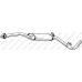 282-751 BOSAL Средний глушитель выхлопных газов