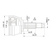 CVJ5436.10 OPEN PARTS Шарнирный комплект, приводной вал
