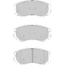 DBP271733 DURON Комплект тормозных колодок, дисковый тормоз