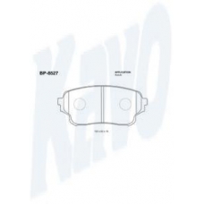 BP-8527 KAVO PARTS Комплект тормозных колодок, дисковый тормоз
