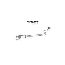 TY70378 VENEPORTE Предглушитель выхлопных газов