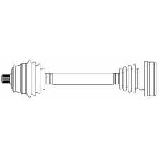 17-0186 METELLI Приводной вал