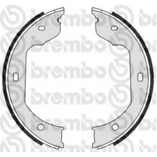 S 06 511 BREMBO Комплект тормозных колодок, стояночная тормозная с