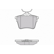 12-1183 E.T.F. Комплект тормозных колодок, дисковый тормоз