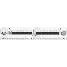 T 71 007 BREMBO Тормозной шланг