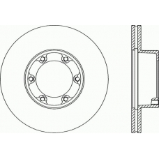 BDR1451.20 OPEN PARTS Тормозной диск