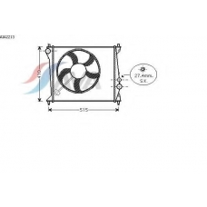 AIA2213 AVA Радиатор, охлаждение двигателя