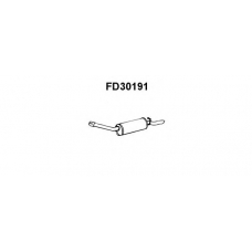 FD30191 VENEPORTE Глушитель выхлопных газов конечный
