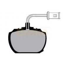 PA319 BRAKE ENGINEERING Комплект тормозных колодок, дисковый тормоз