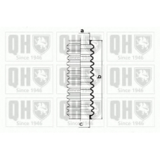 QG1322 QUINTON HAZELL Комплект пылника, рулевое управление