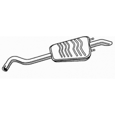 21972 WALKER Глушитель выхлопных газов конечный