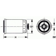 DNW1991 CLEAN FILTERS Топливный фильтр