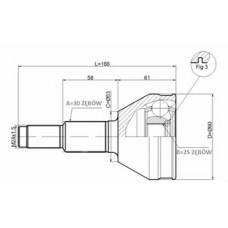 C.249 STATIM Шарнирный комплект, приводной вал