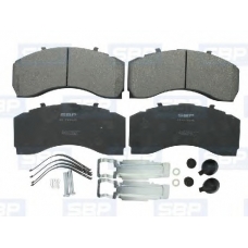 07-P29246 SBP Комплект тормозных колодок, дисковый тормоз