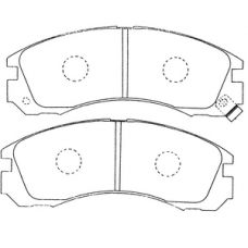PN-3233 JNBK Колодки тормозные