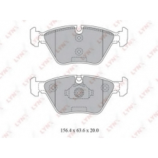 BD-1427 LYNX Колодки тормозные передние к-кт