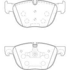 DBP214052 DURON Комплект тормозных колодок, дисковый тормоз