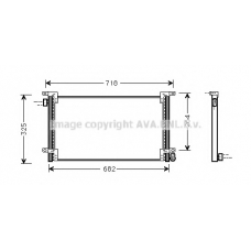 IVA5044 AVA Конденсатор, кондиционер