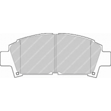 FDB928 FERODO Комплект тормозных колодок, дисковый тормоз