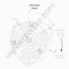 35215320 PRESTOLITE ELECTRIC Генератор