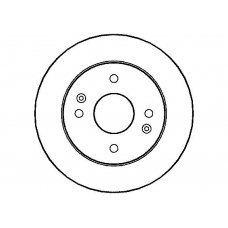 NBD1109 NATIONAL Тормозной диск