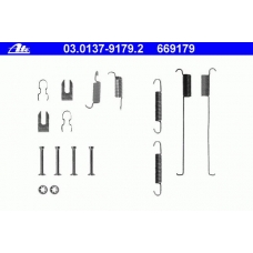 03.0137-9179.2 ATE Комплектующие, тормозная колодка