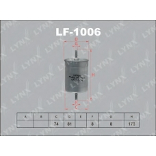 LF-1006 LYNX Фильтр топливный