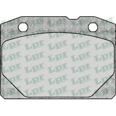 05P127 LPR Комплект тормозных колодок, дисковый тормоз
