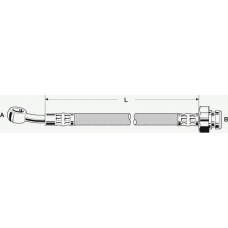 50.991 PEX Тормозной шланг