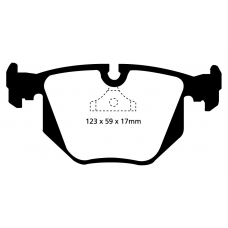 DP3871C EBC Brakes Колодки тормозные