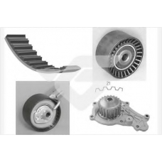 KH 165WP59 HUTCHINSON Водяной насос + комплект зубчатого ремня