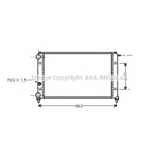 STA2008 Prasco Радиатор, охлаждение двигателя