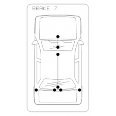 17.1529 COFLE Трос, стояночная тормозная система