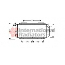 60182008 SCHLIECKMANN Радиатор, охлаждение двигателя