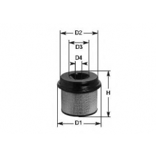 MA 791 CLEAN FILTERS Воздушный фильтр