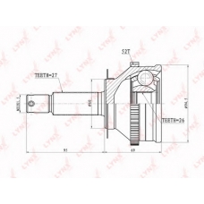 CO-3624A LYNX Co-3624a комплект шруса lynx
