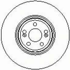 6695 10 KAWE Тормозной диск