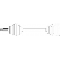 WW3080 General Ricambi Приводной вал