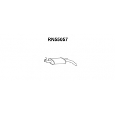 RN55057 VENEPORTE Глушитель выхлопных газов конечный