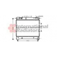 60522070 SCHLIECKMANN Радиатор, охлаждение двигателя