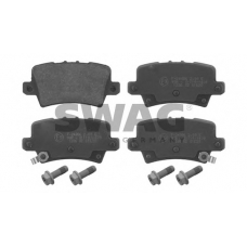 85 91 6801 SWAG Комплект тормозных колодок, дисковый тормоз