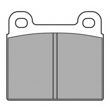 FBP-0137 FREMAX Комплект тормозных колодок, дисковый тормоз