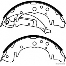 J3500518 HERTH+BUSS JAKOPARTS Комплект тормозных колодок