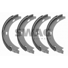 20 90 4445 SWAG Комплект тормозных колодок, стояночная тормозная с