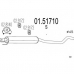 01.51710 MTS Средний глушитель выхлопных газов