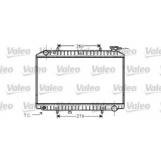 734426 VALEO Радиатор, охлаждение двигателя