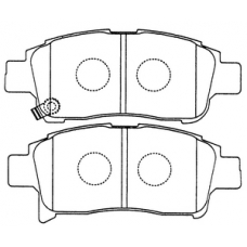 PN-1471 JNBK Колодки тормозные